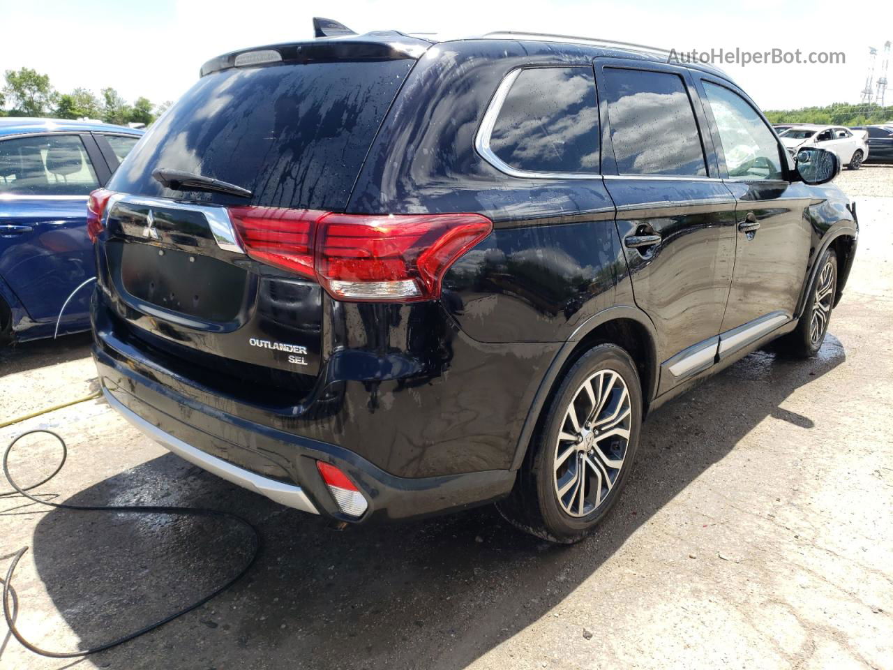 2017 Mitsubishi Outlander Se Black vin: JA4AD3A31HZ002117