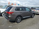 2017 Mitsubishi Outlander Se Brown vin: JA4AD3A31HZ029415