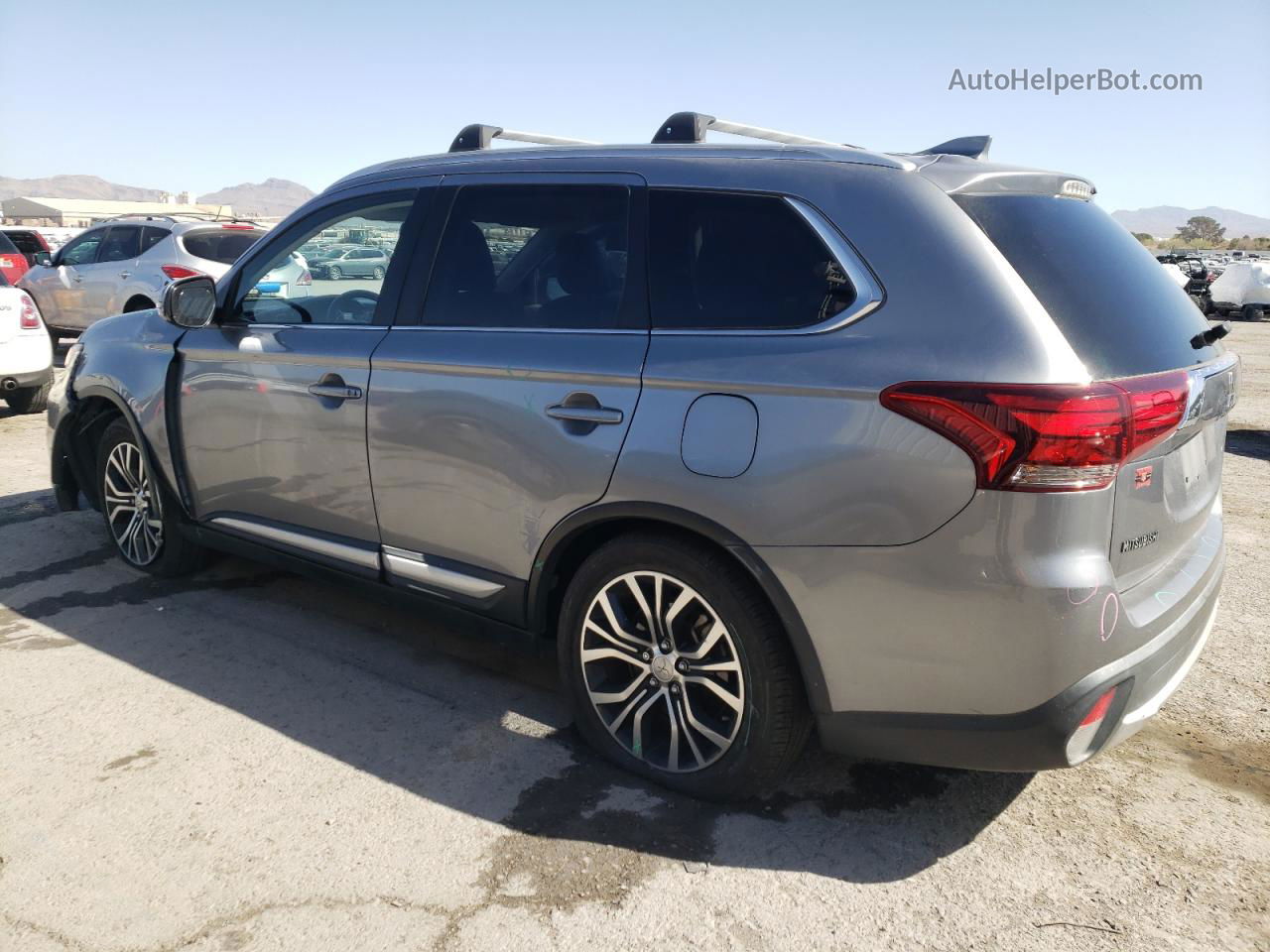 2017 Mitsubishi Outlander Se Gray vin: JA4AD3A31HZ065413