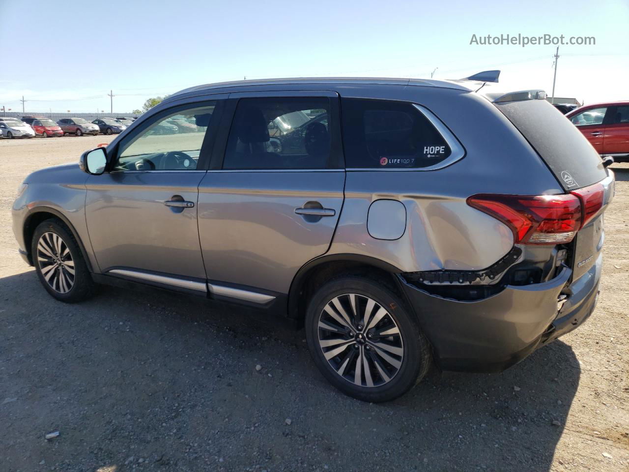 2020 Mitsubishi Outlander Se Silver vin: JA4AD3A31LZ019833