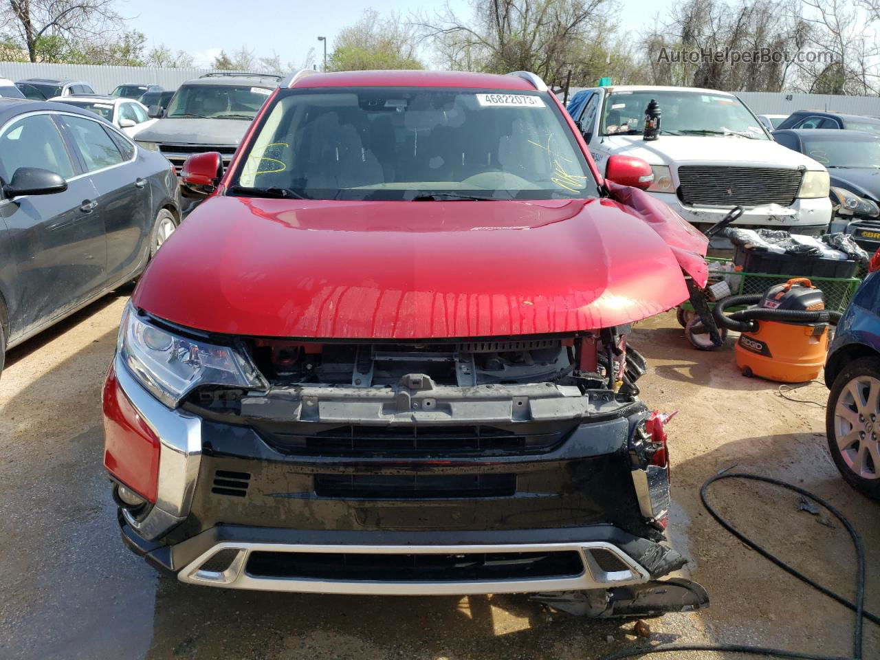 2020 Mitsubishi Outlander Se Red vin: JA4AD3A31LZ020559