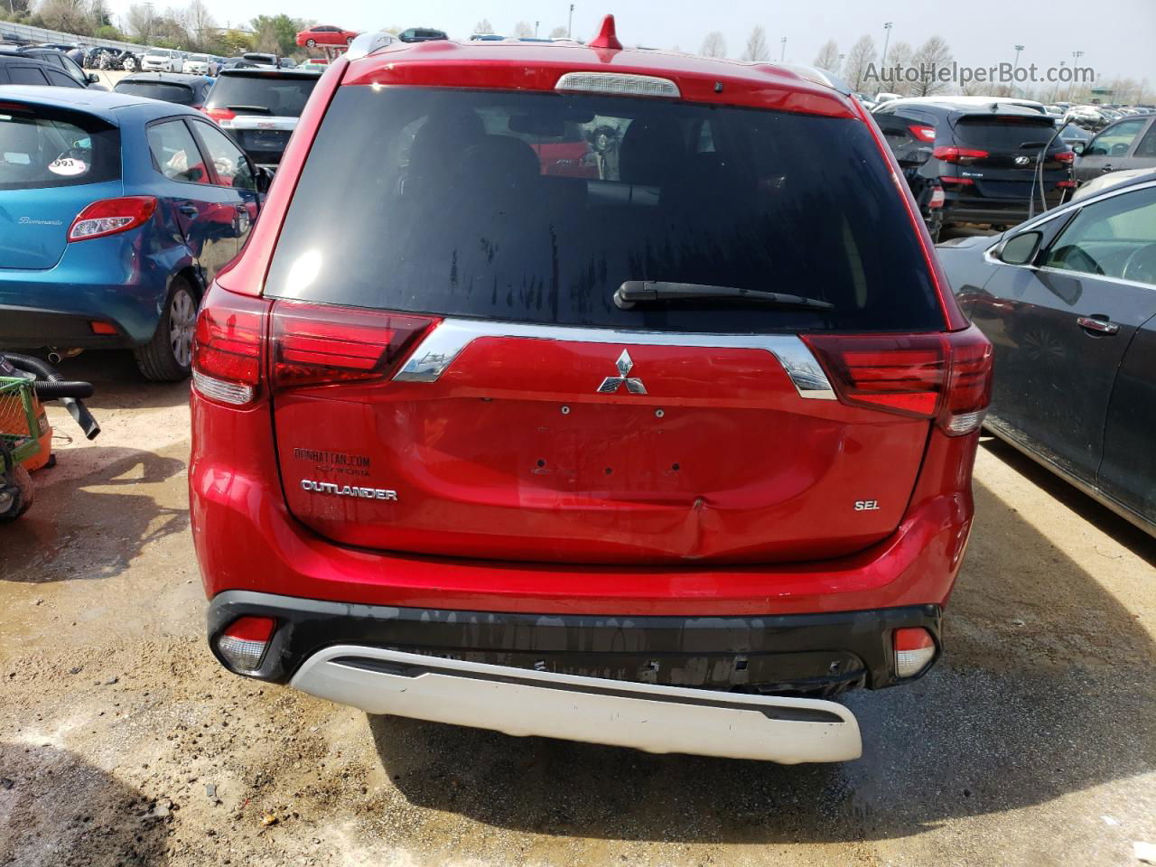 2020 Mitsubishi Outlander Se Red vin: JA4AD3A31LZ020559