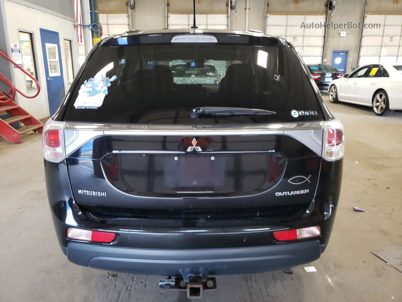 2014 Mitsubishi Outlander Se Black vin: JA4AD3A32EZ008794