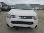 2014 Mitsubishi Outlander Se White vin: JA4AD3A32EZ013526