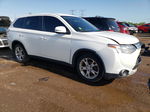 2015 Mitsubishi Outlander Se White vin: JA4AD3A32FZ001796