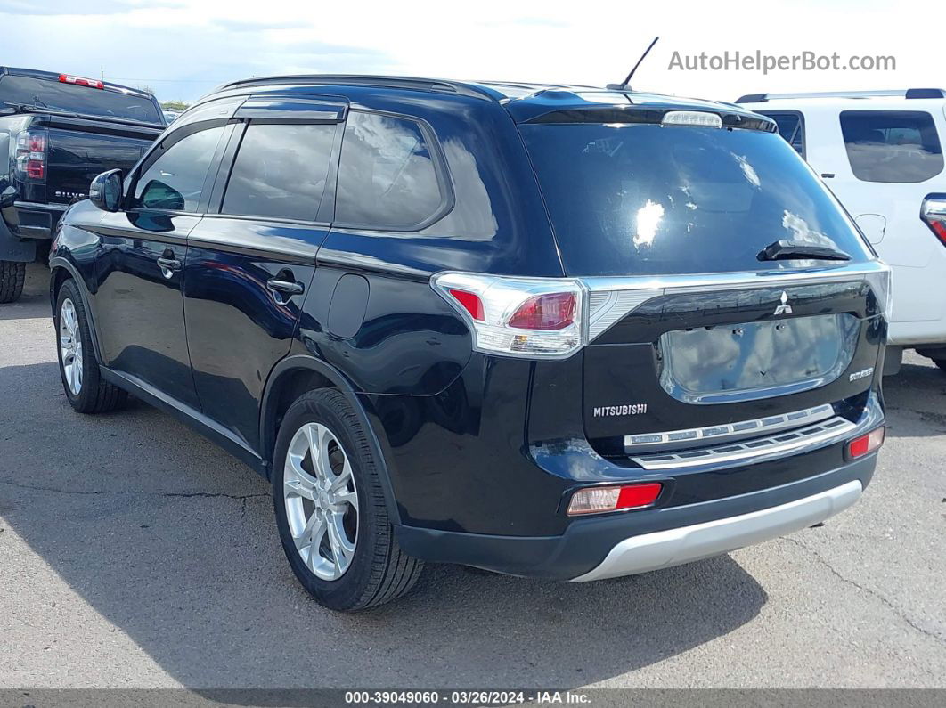 2015 Mitsubishi Outlander Se Black vin: JA4AD3A32FZ002639