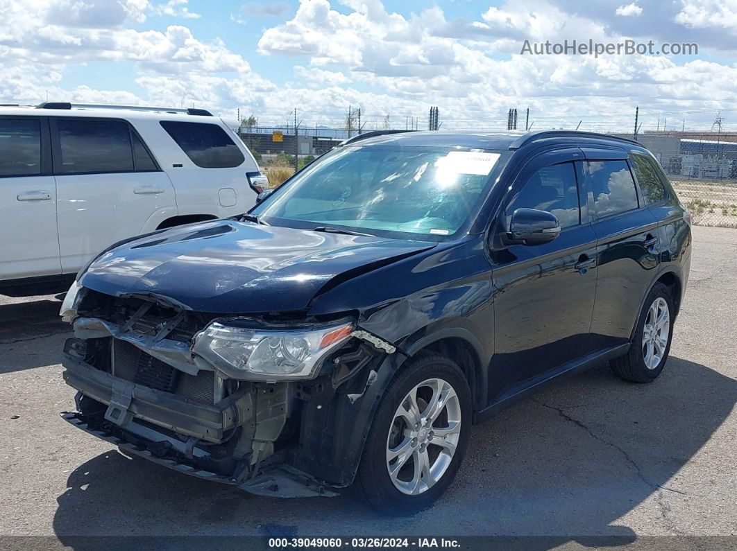 2015 Mitsubishi Outlander Se Черный vin: JA4AD3A32FZ002639