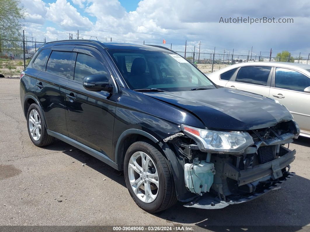 2015 Mitsubishi Outlander Se Черный vin: JA4AD3A32FZ002639