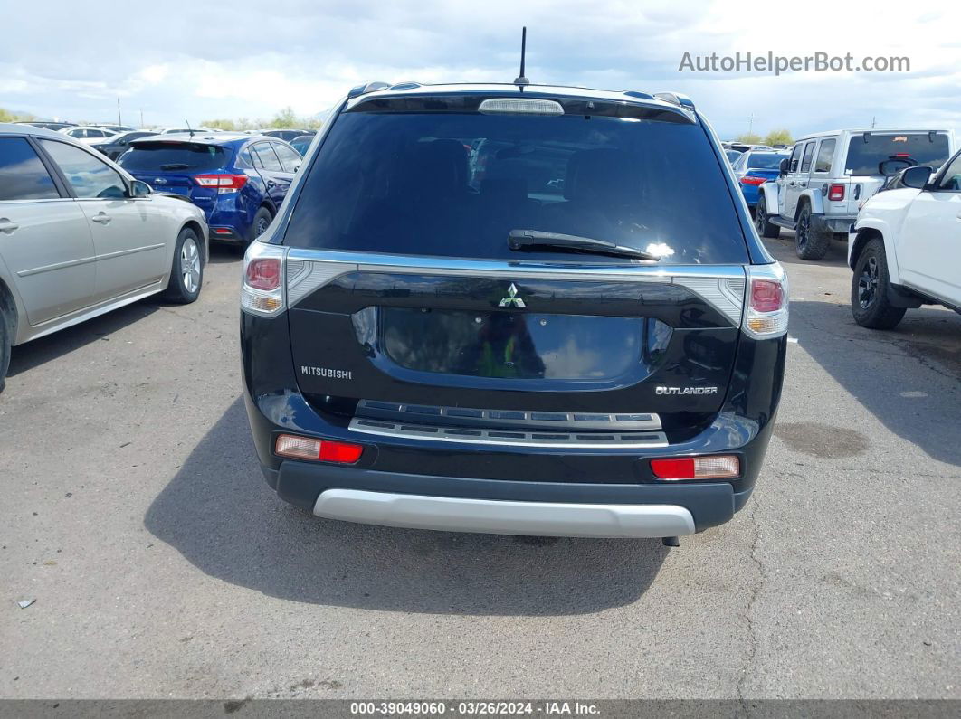 2015 Mitsubishi Outlander Se Черный vin: JA4AD3A32FZ002639