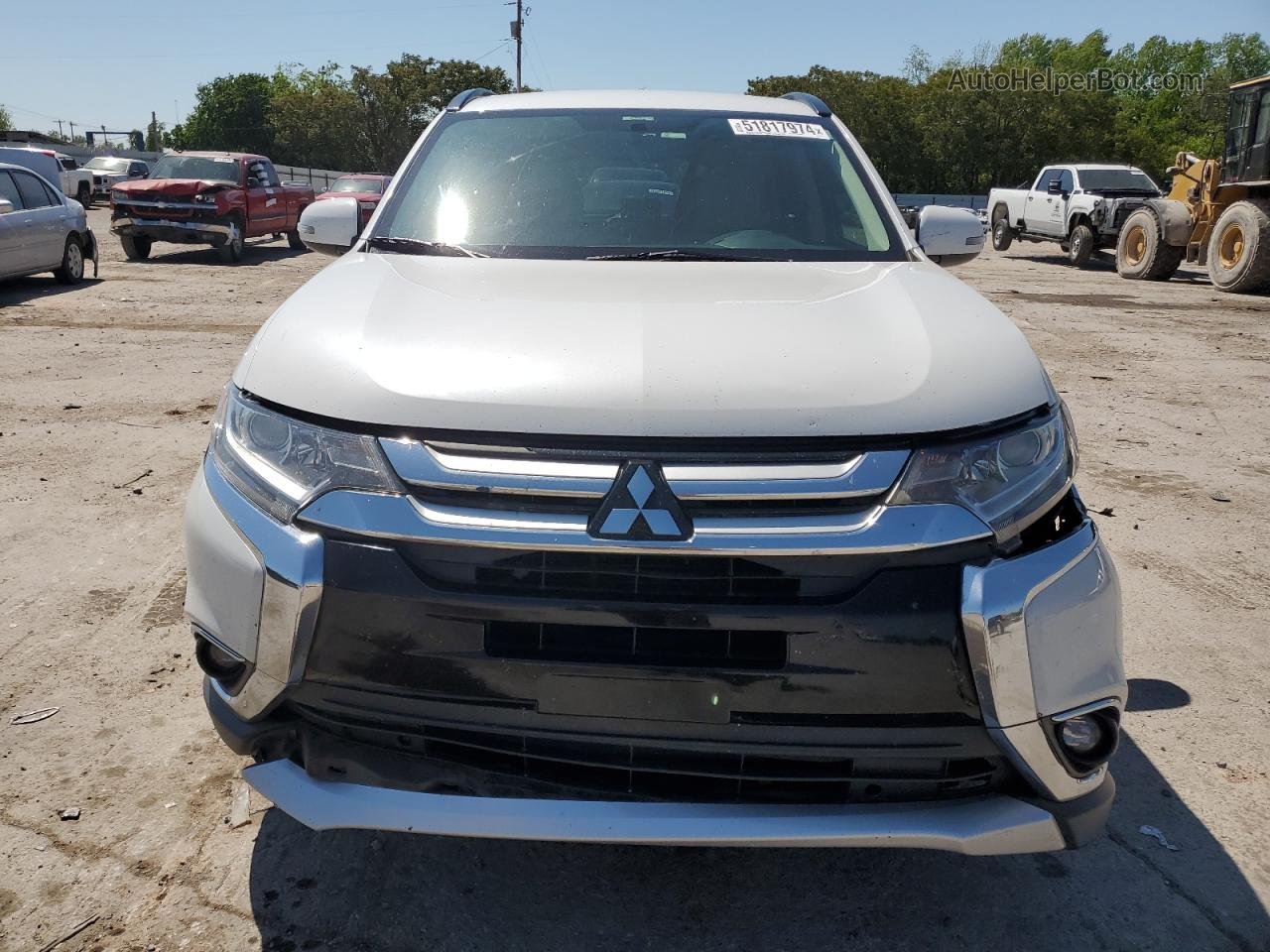 2016 Mitsubishi Outlander Se White vin: JA4AD3A32GZ017711