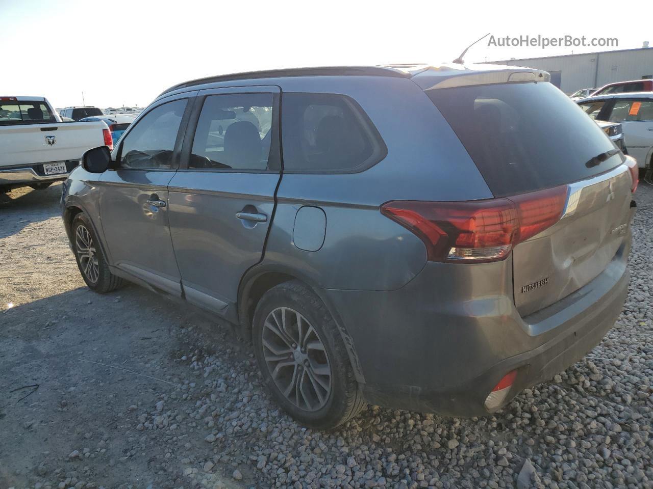 2016 Mitsubishi Outlander Se Gray vin: JA4AD3A32GZ043550