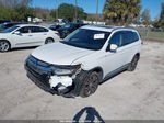 2017 Mitsubishi Outlander Sel White vin: JA4AD3A32HZ038088