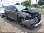 2017 Mitsubishi Outlander Sel Gray vin: JA4AD3A32HZ062567