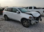 2017 Mitsubishi Outlander Se White vin: JA4AD3A32HZ070250