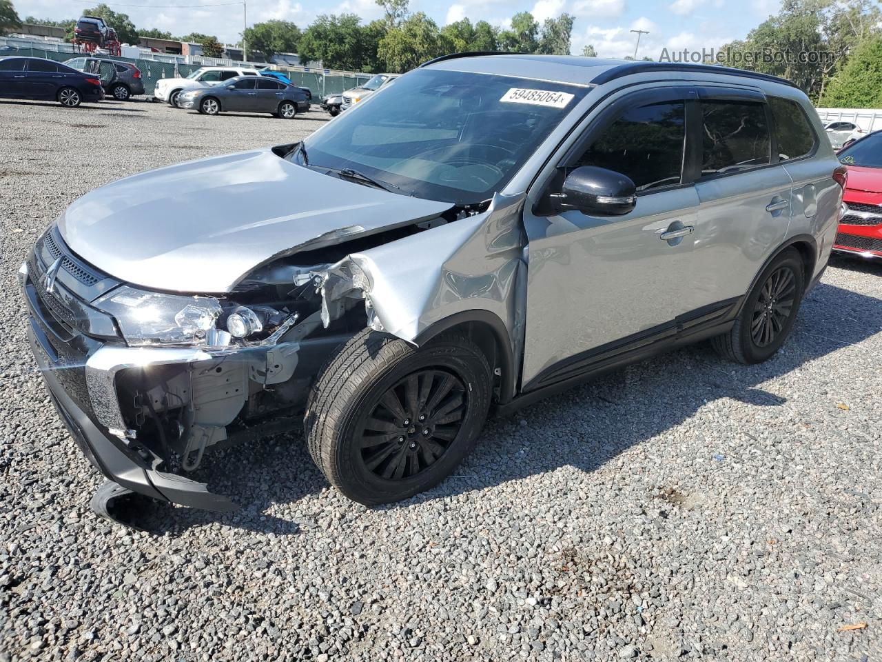 2020 Mitsubishi Outlander Se Silver vin: JA4AD3A32LZ029030