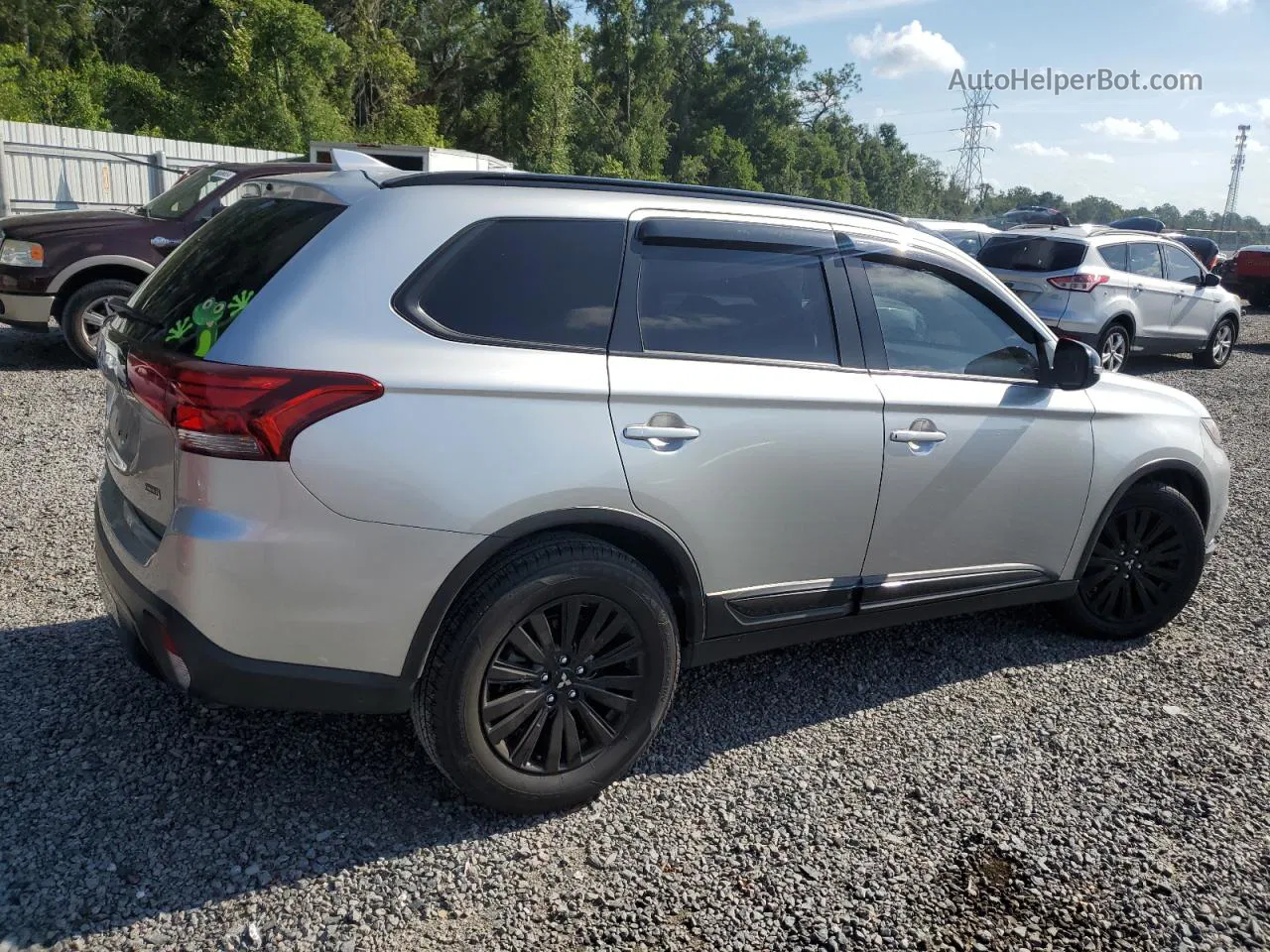 2020 Mitsubishi Outlander Se Silver vin: JA4AD3A32LZ029030