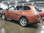 2014 Mitsubishi Outlander Se Оранжевый vin: JA4AD3A33EZ020131