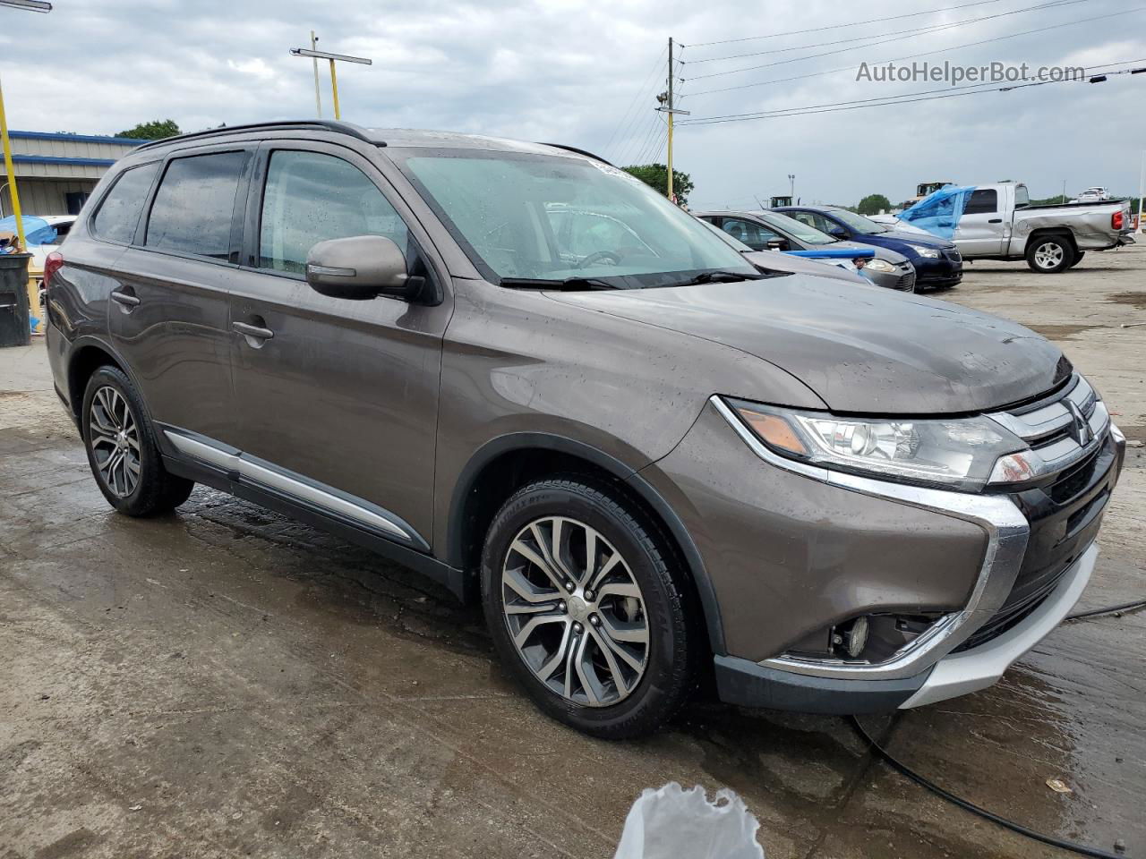 2016 Mitsubishi Outlander Se Tan vin: JA4AD3A33GZ026143