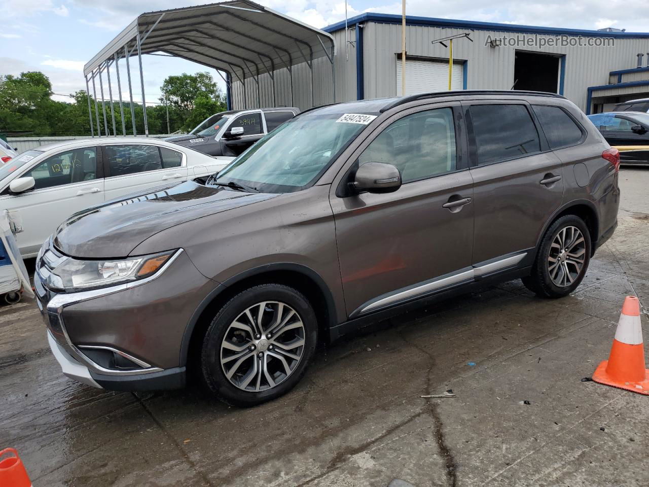 2016 Mitsubishi Outlander Se Tan vin: JA4AD3A33GZ026143