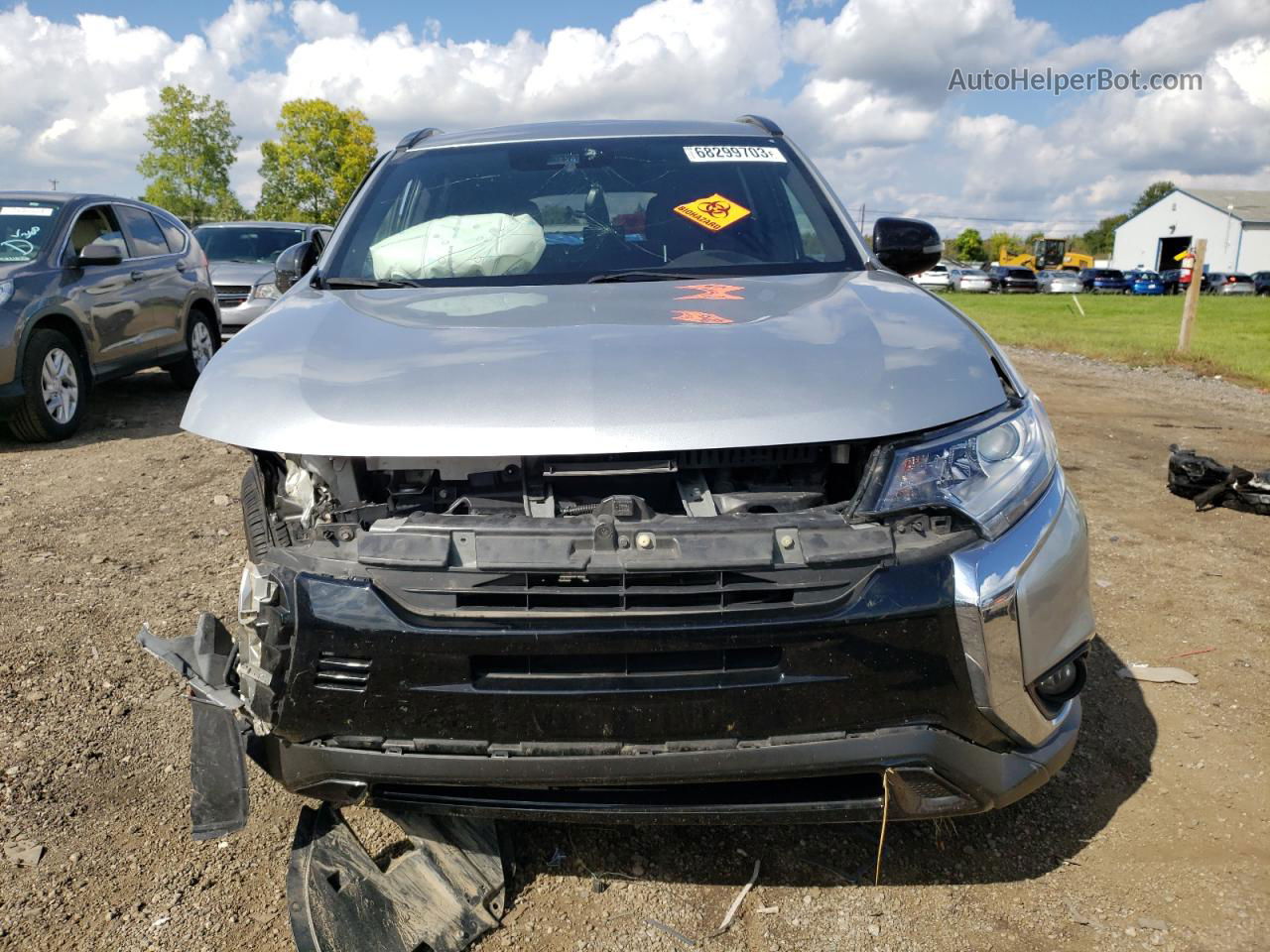 2020 Mitsubishi Outlander Se Silver vin: JA4AD3A33LJ000599