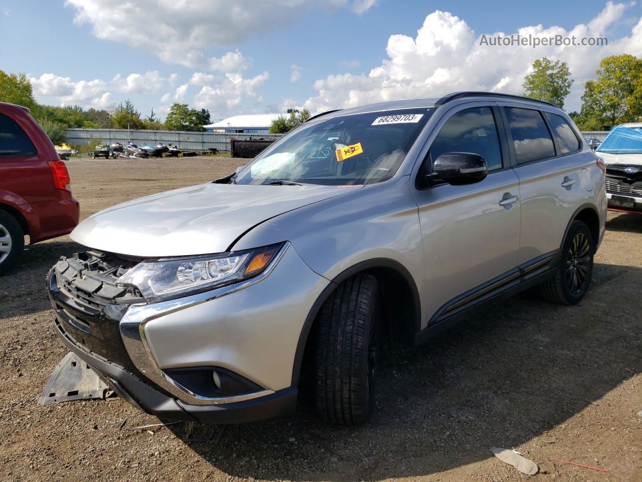 2020 Mitsubishi Outlander Se Silver vin: JA4AD3A33LJ000599