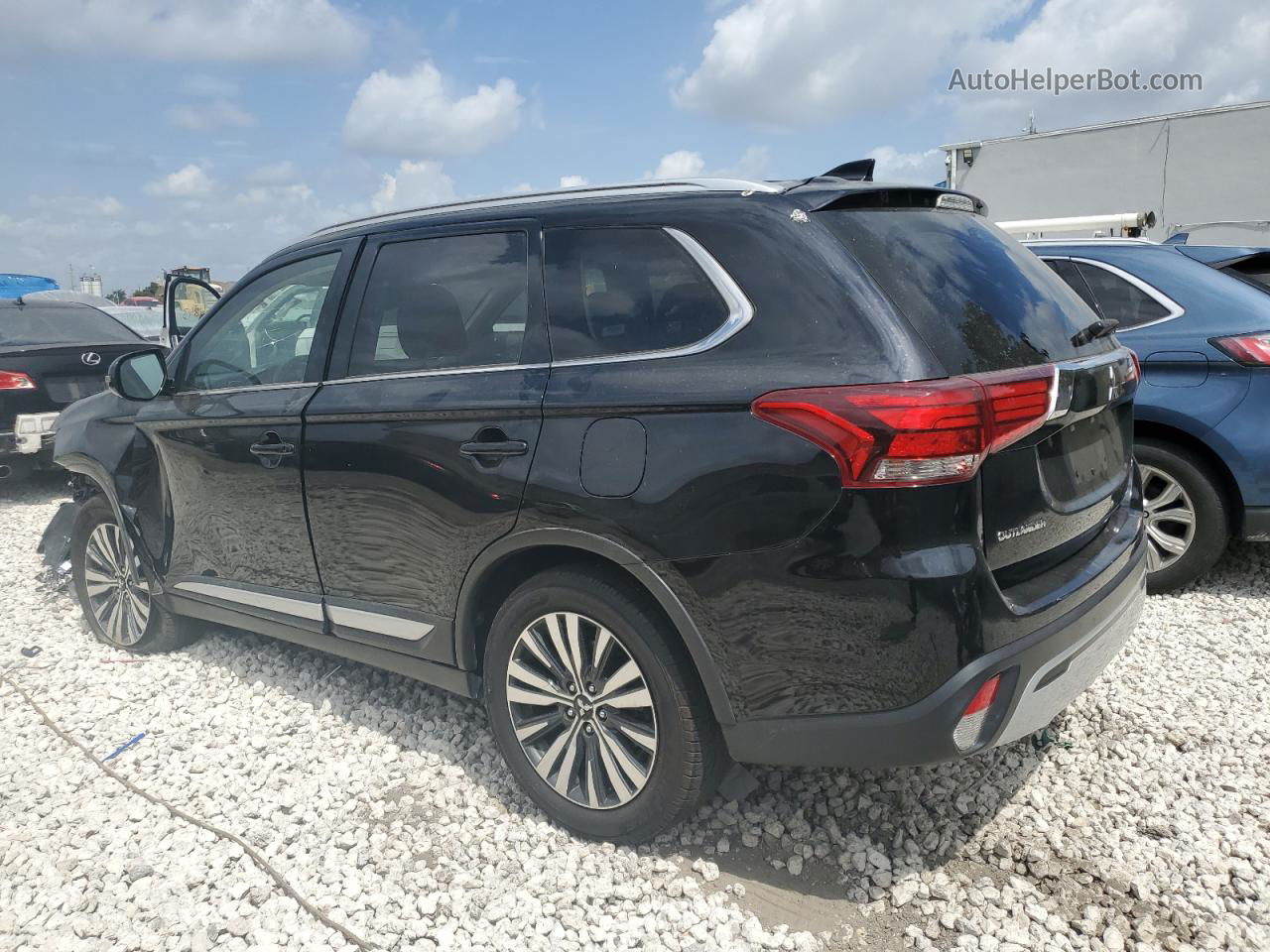 2020 Mitsubishi Outlander Se Black vin: JA4AD3A33LZ025052