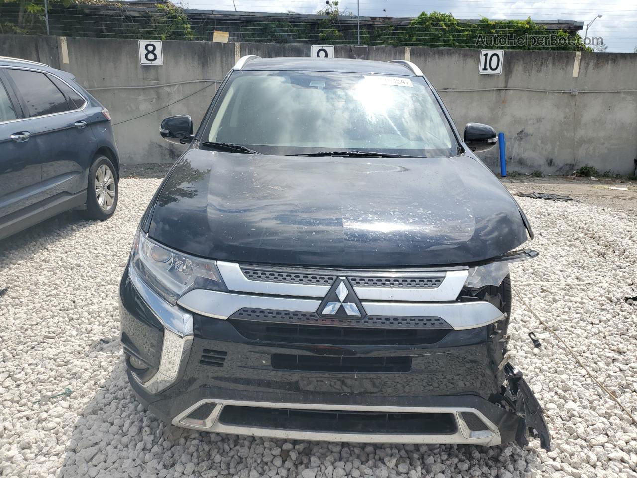 2020 Mitsubishi Outlander Se Черный vin: JA4AD3A33LZ025052