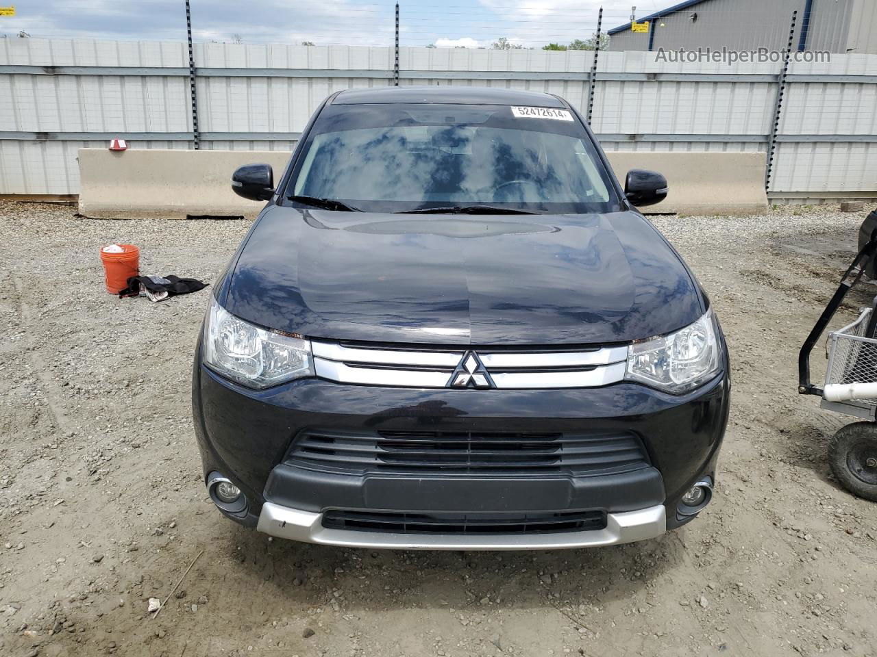 2015 Mitsubishi Outlander Se Black vin: JA4AD3A34FZ002884