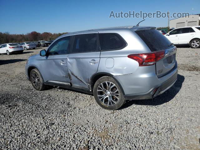 2016 Mitsubishi Outlander Se Silver vin: JA4AD3A34GZ014471