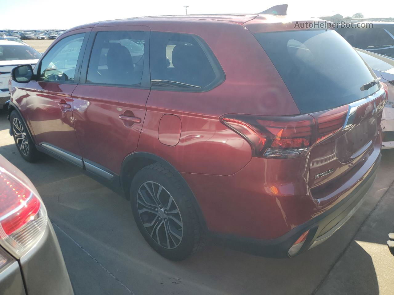 2017 Mitsubishi Outlander Se Red vin: JA4AD3A34HZ039727