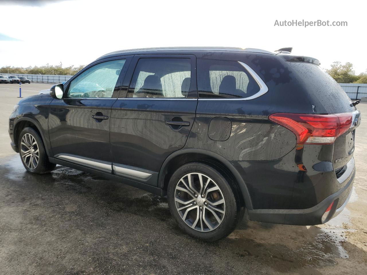 2017 Mitsubishi Outlander Se Black vin: JA4AD3A34HZ042000