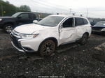 2017 Mitsubishi Outlander Se/sel White vin: JA4AD3A34HZ052672