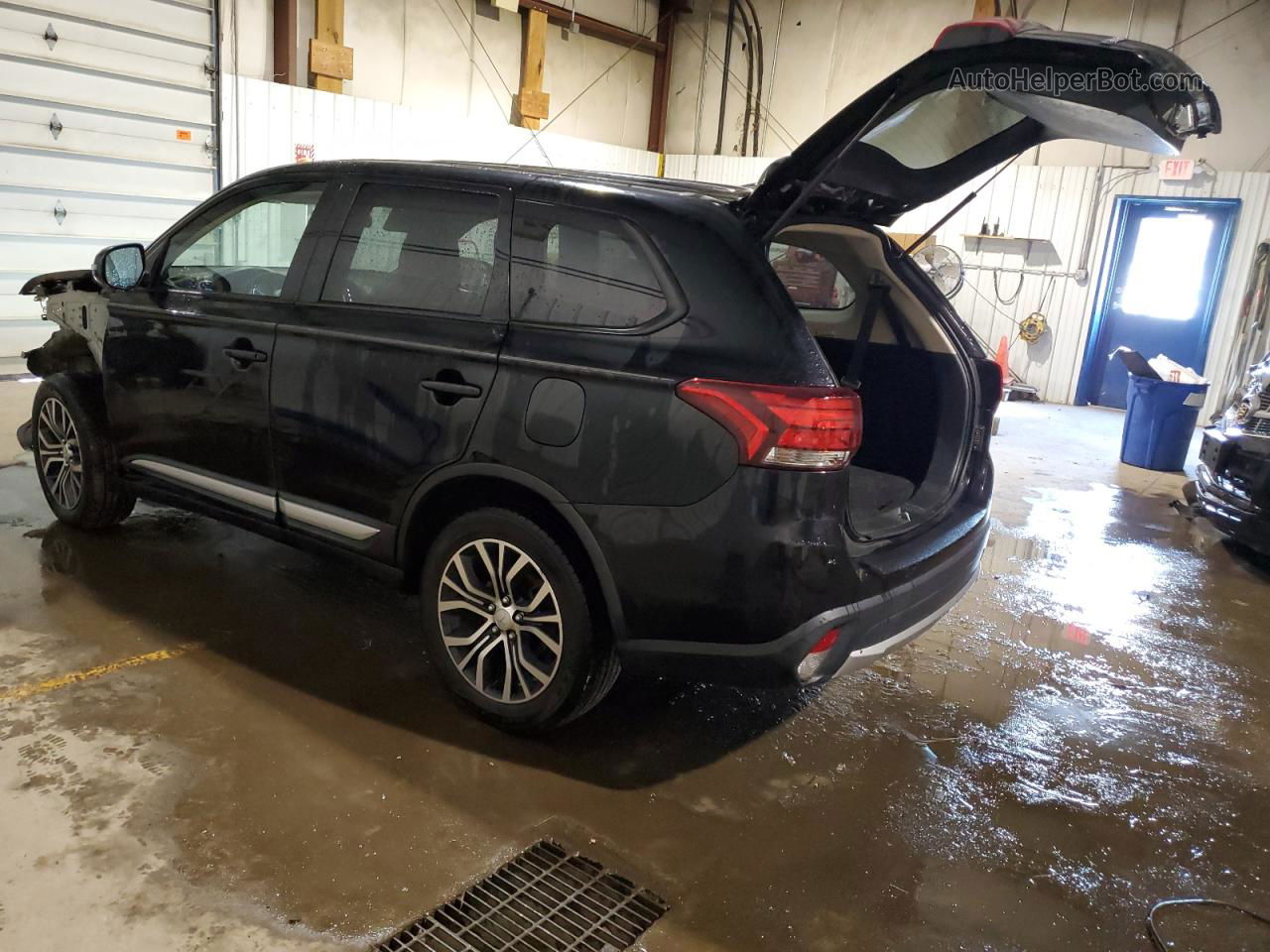 2017 Mitsubishi Outlander Se Black vin: JA4AD3A34HZ066765