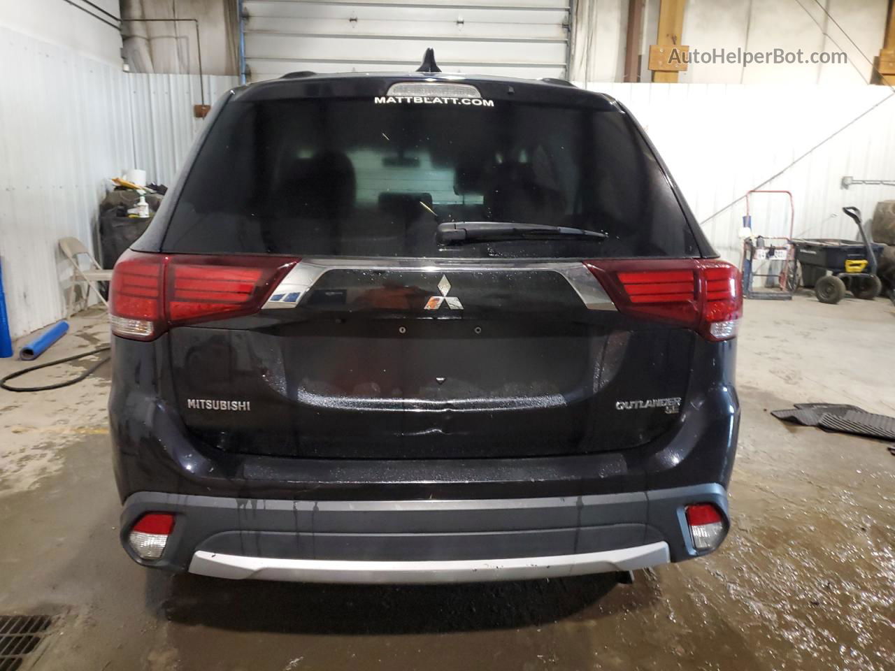 2017 Mitsubishi Outlander Se Black vin: JA4AD3A34HZ066765