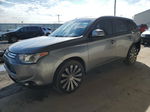 2014 Mitsubishi Outlander Se Серебряный vin: JA4AD3A35EZ002567