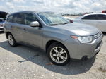 2014 Mitsubishi Outlander Se Silver vin: JA4AD3A35EZ018008