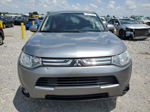 2014 Mitsubishi Outlander Se Silver vin: JA4AD3A35EZ018008