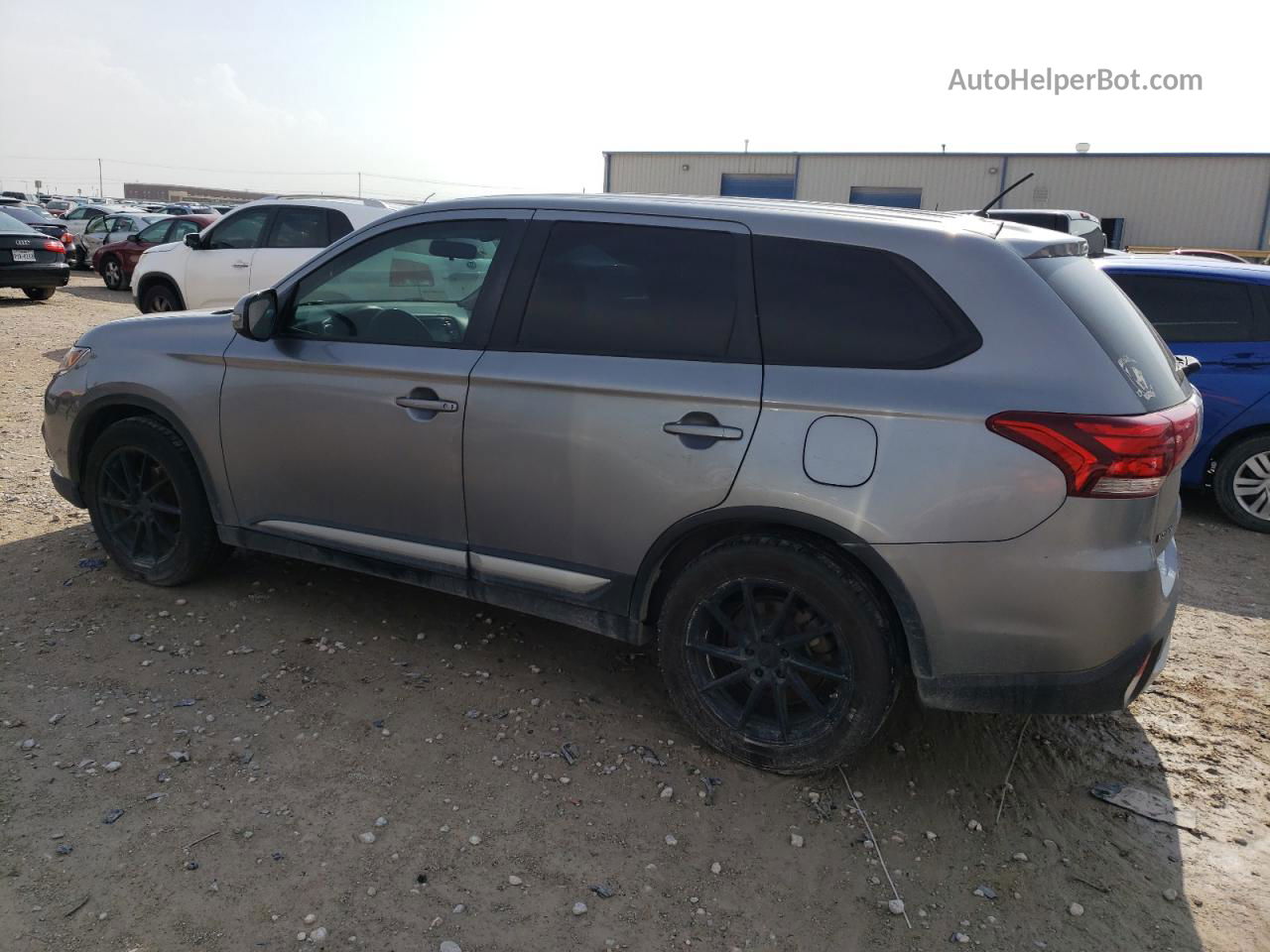 2016 Mitsubishi Outlander Se Silver vin: JA4AD3A35GZ011014