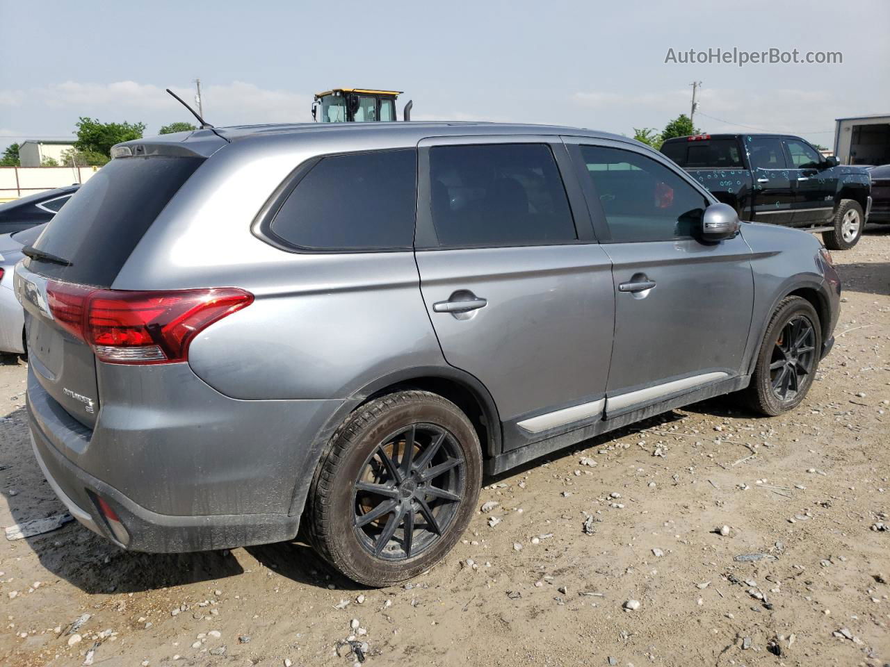 2016 Mitsubishi Outlander Se Silver vin: JA4AD3A35GZ011014