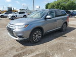 2016 Mitsubishi Outlander Se Gray vin: JA4AD3A35GZ022319