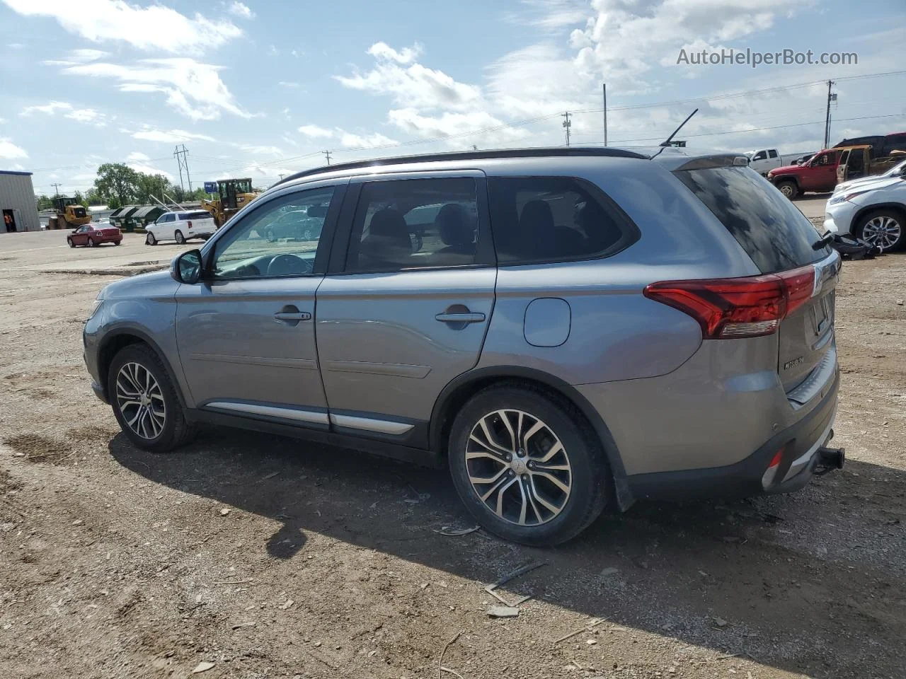 2016 Mitsubishi Outlander Se Gray vin: JA4AD3A35GZ022319