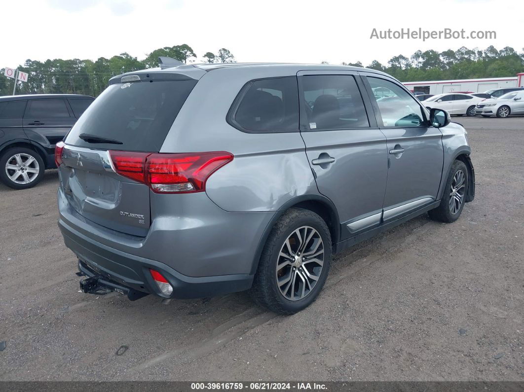 2017 Mitsubishi Outlander Se/sel Silver vin: JA4AD3A35HZ005487