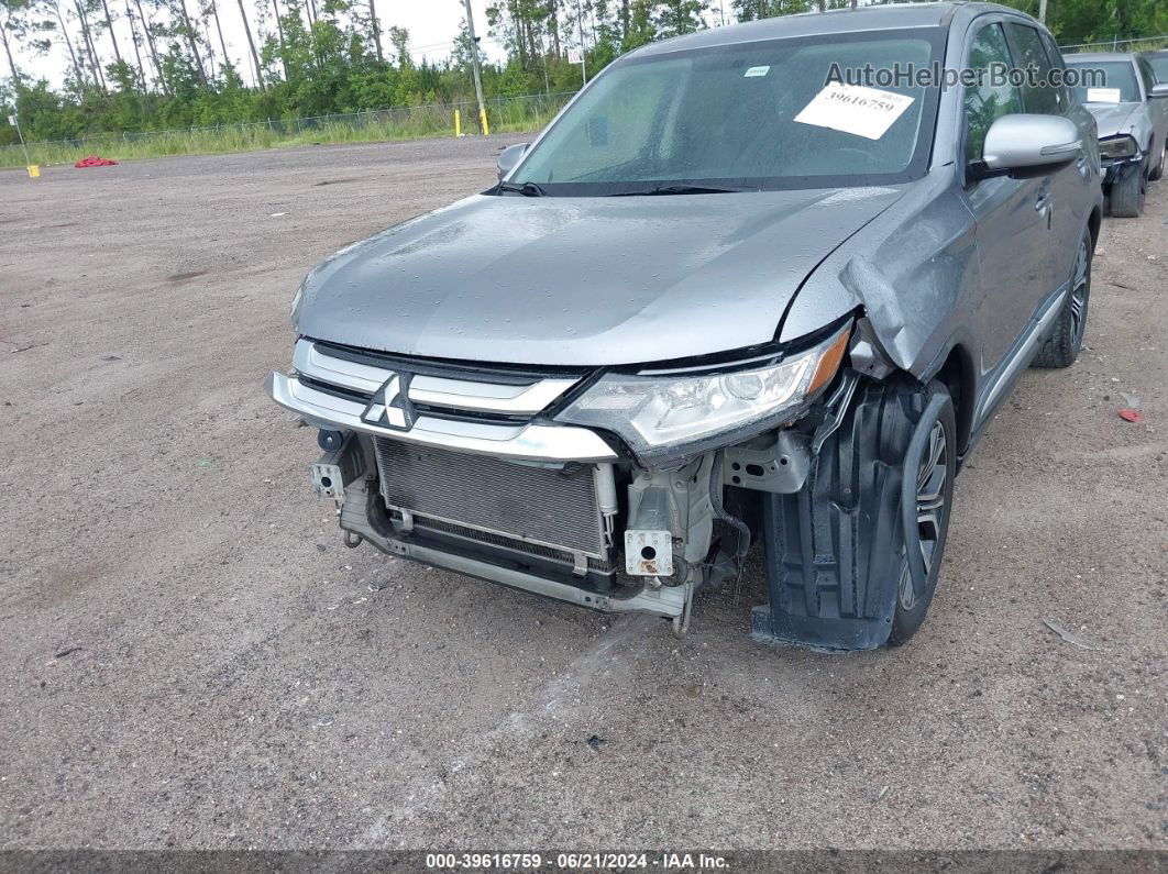 2017 Mitsubishi Outlander Se/sel Silver vin: JA4AD3A35HZ005487