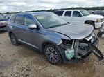 2017 Mitsubishi Outlander Se Gray vin: JA4AD3A35HZ048856