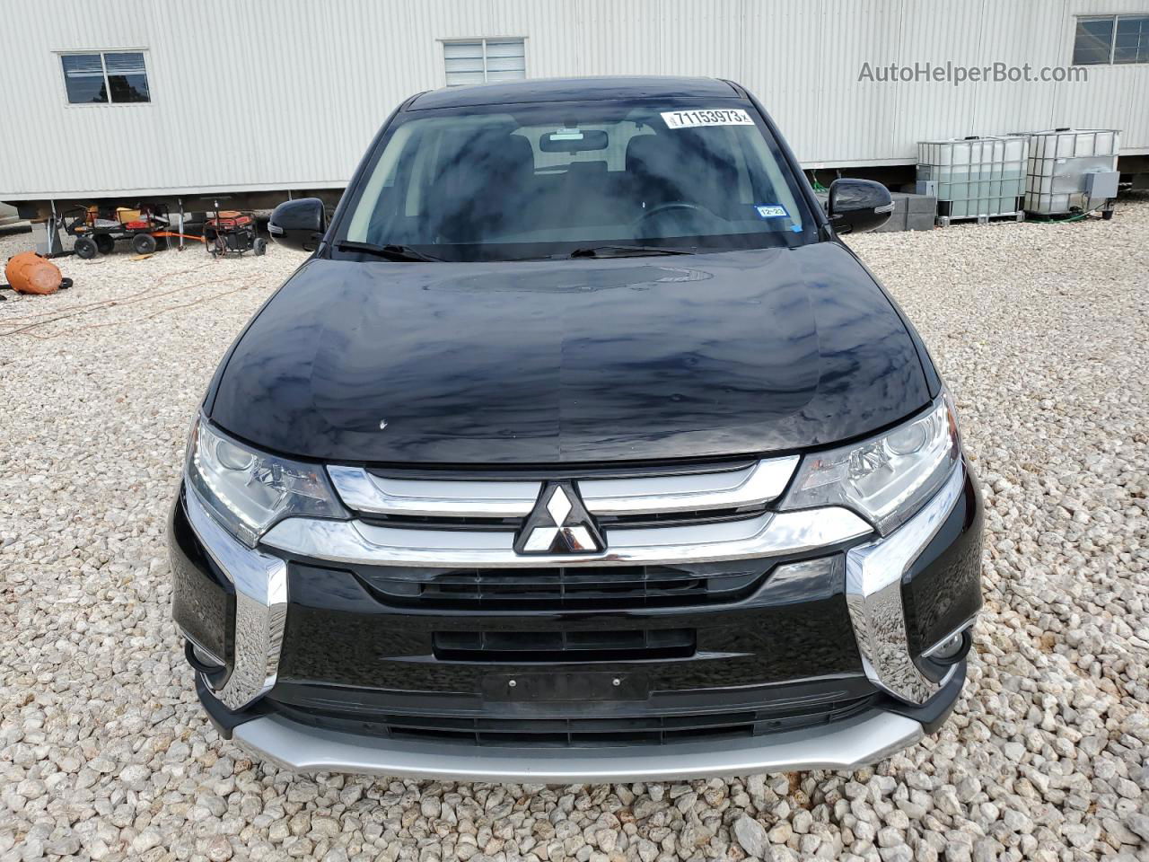 2017 Mitsubishi Outlander Se Black vin: JA4AD3A35HZ053667