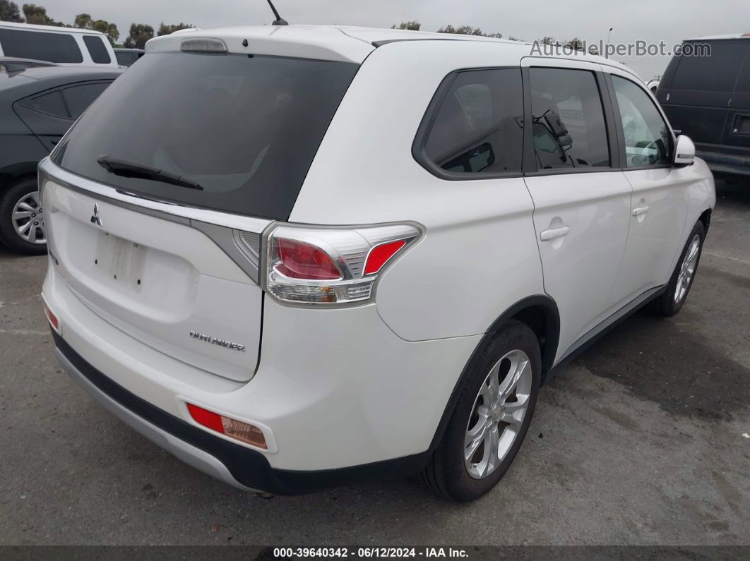 2015 Mitsubishi Outlander Se Белый vin: JA4AD3A36FZ010548