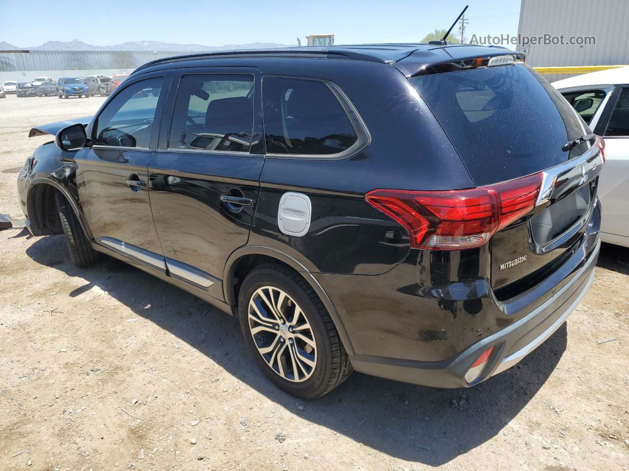 2016 Mitsubishi Outlander Se Черный vin: JA4AD3A36GZ009837