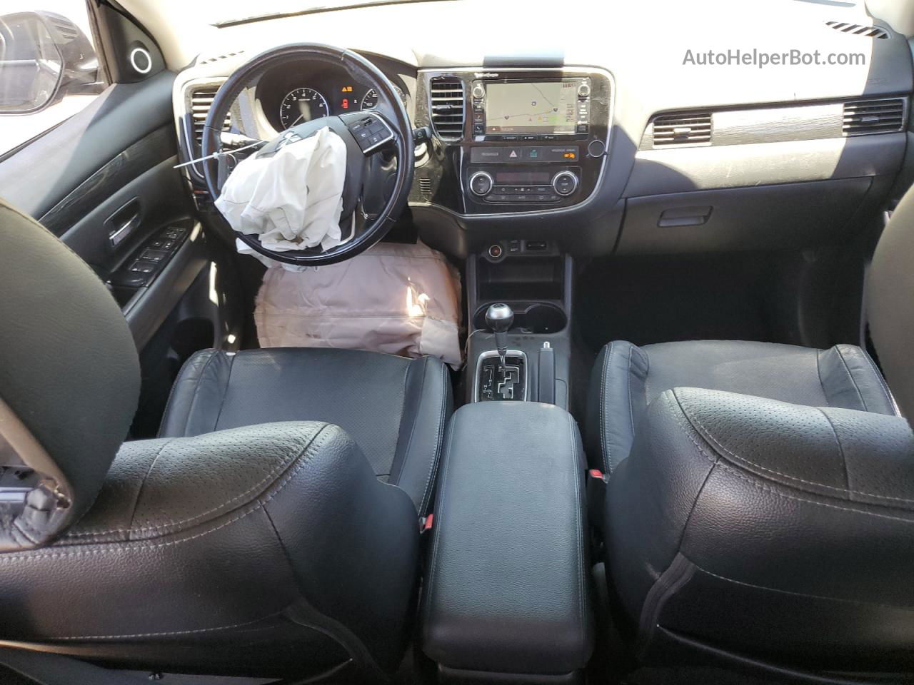 2016 Mitsubishi Outlander Se Черный vin: JA4AD3A36GZ009837