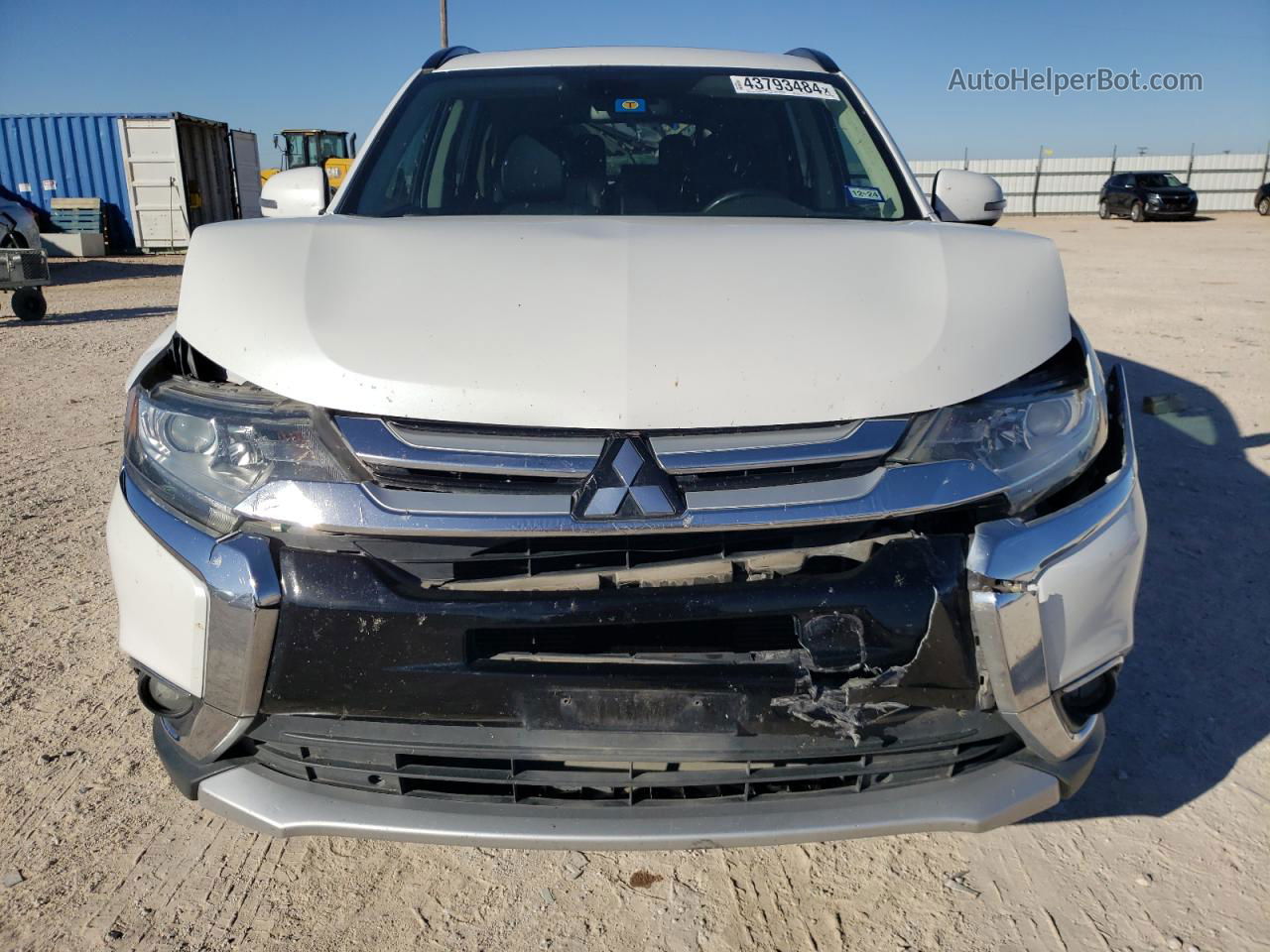 2016 Mitsubishi Outlander Se Белый vin: JA4AD3A36GZ035967