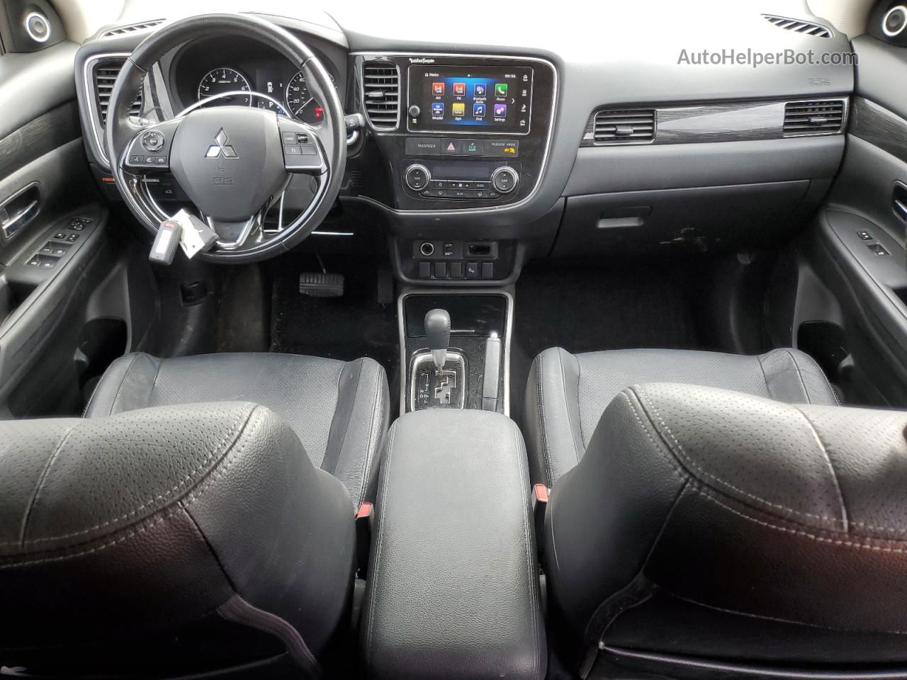 2017 Mitsubishi Outlander Se Черный vin: JA4AD3A36HZ059249